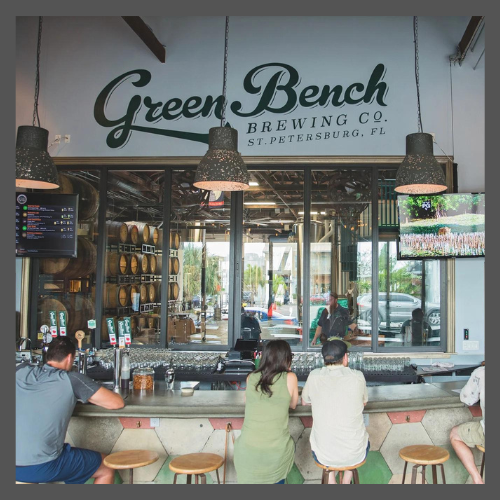Visit Green Bench Brewing Company, St. Petersburg first Microbrewery